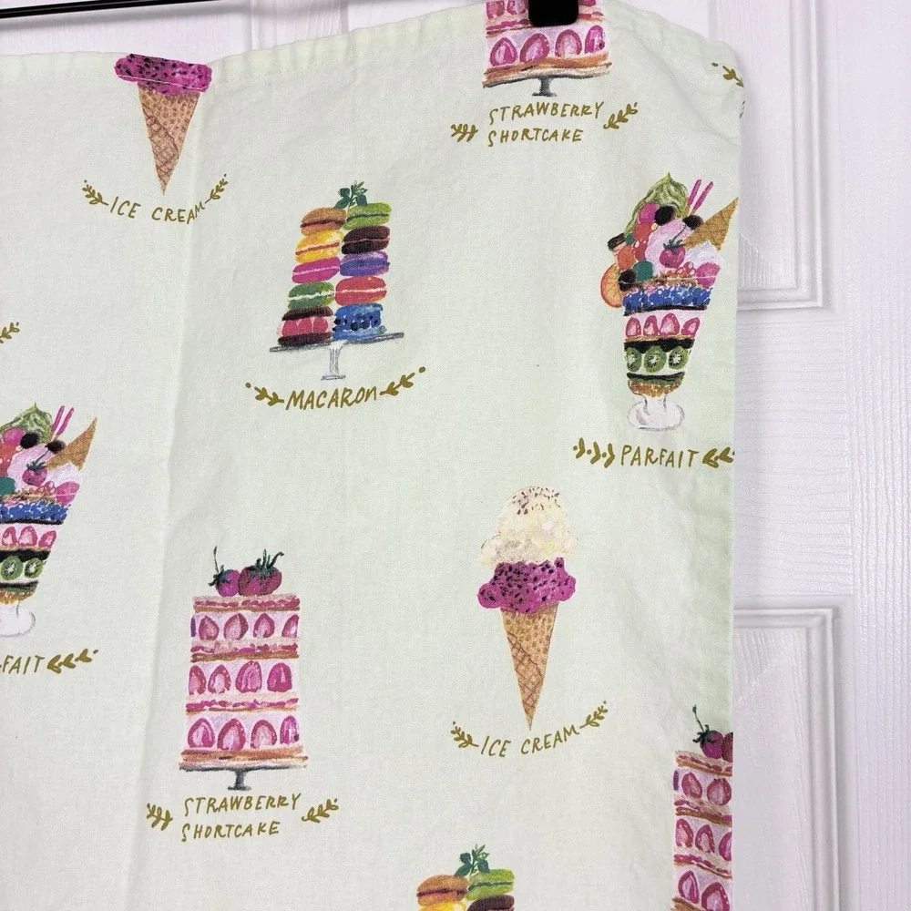 Pier 1 Imports 100% Cotton Colorful Sweet Treats Summer Kitchen Tea Towel